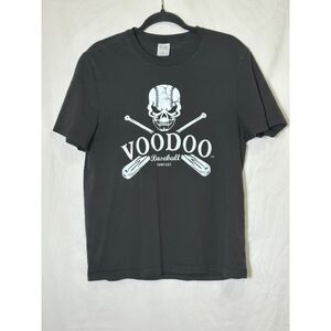All Made Women's Organic Cotton Voodoo Baseball Tee, Size M